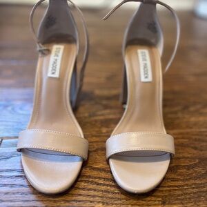 Steve Madden Nude Heeled Sandals